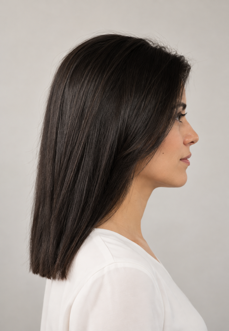 Very dark brown
