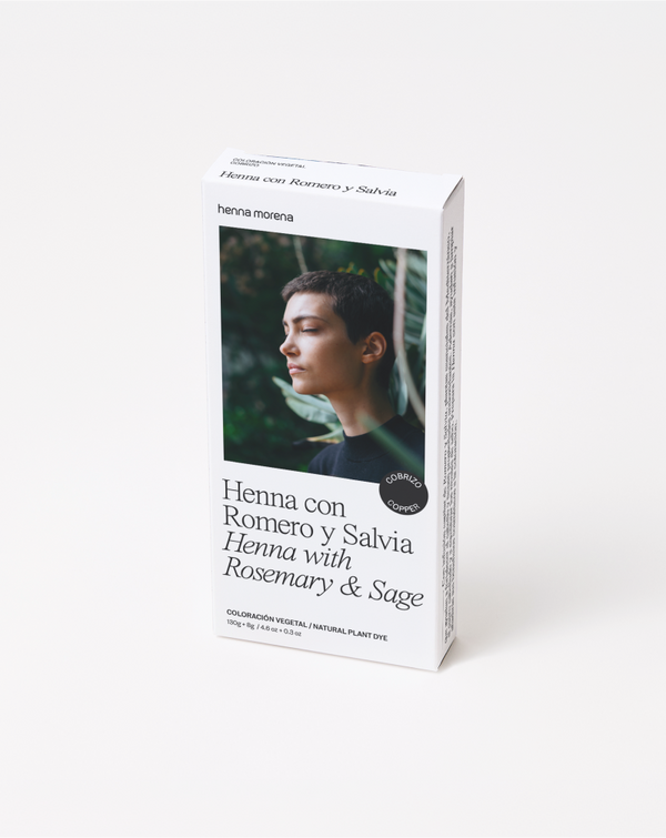 Henna with Rosemary and Sage infusion by Henna Morena