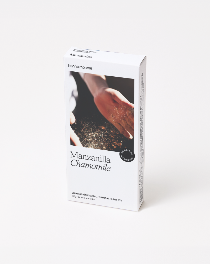 Chamomile plant hair color by Henna Morena