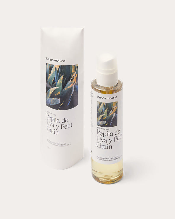 Grape Seed and Petit Grain oil by Henna Morena, view 2