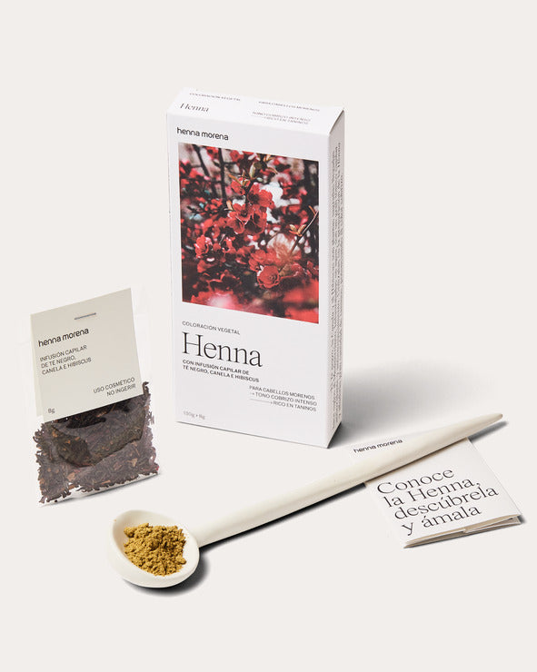 Henna with Black Tea, Cinnamon and Hibiscus by Henna Morena, view 2