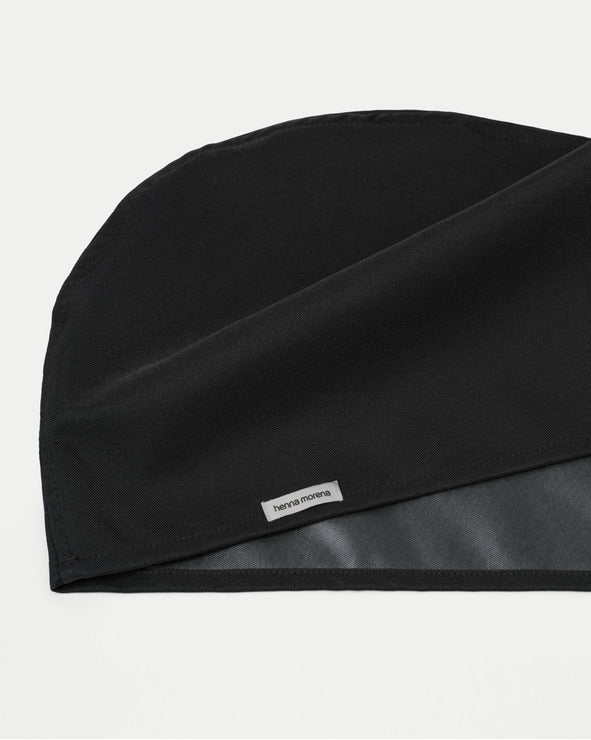 Reusable Turban in grey by Henna Morena